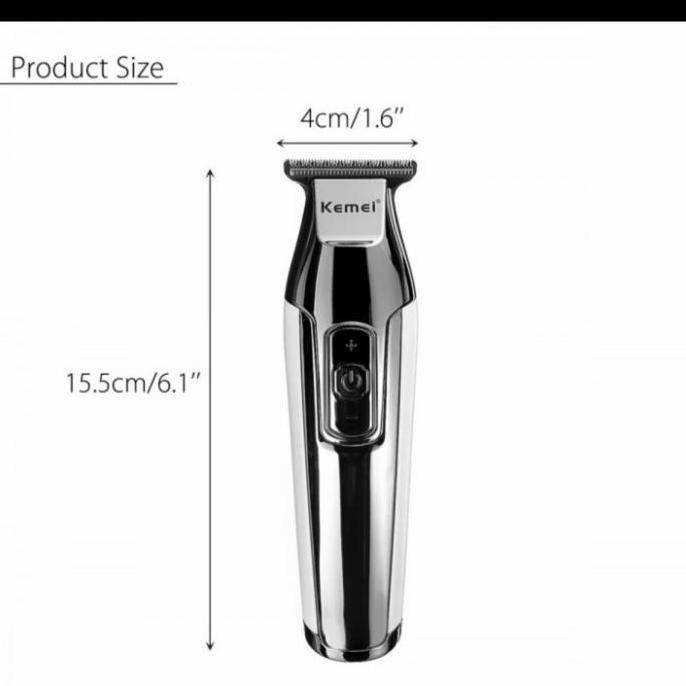 Alat Cukur Rambut Cas Kemei KM-5027 Lcd Display - Hair Trimmer Km 5027