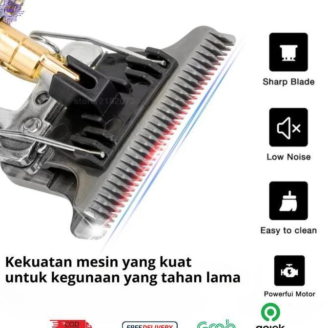 Hair Clipper Budha Hair Trimmer Mesin Cukur Potong Rambut