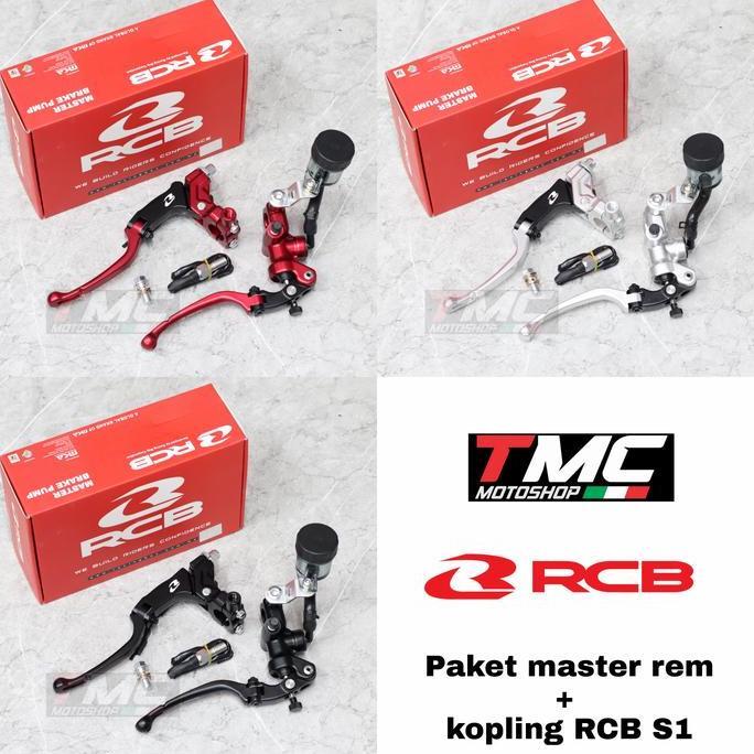 Paket Master rem dan kopling RCB S1 CBR150 R15 GSX150 R25 Ninja250