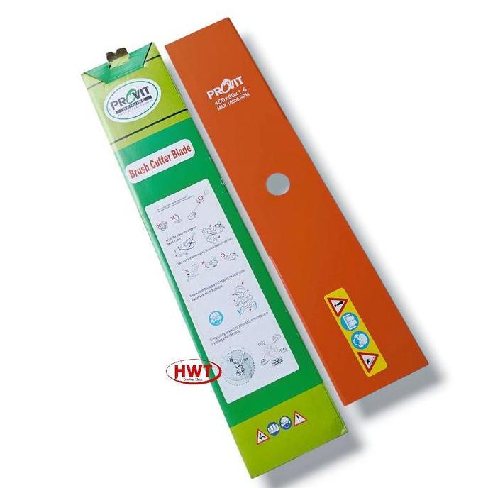 pisau potong rumput panjang 45cm brush cutter blade