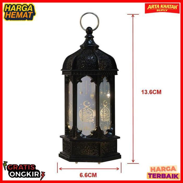 Lentera Led Kubah Dekorasi Idul Fitri Lampu Perlengkapan Ramadan Lentera Led Kubah Masjid