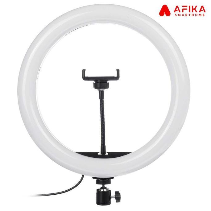 MAXTRECK Lampu Ring Light 120 LED 10W Dimmable 2700-7000K 10 Inch