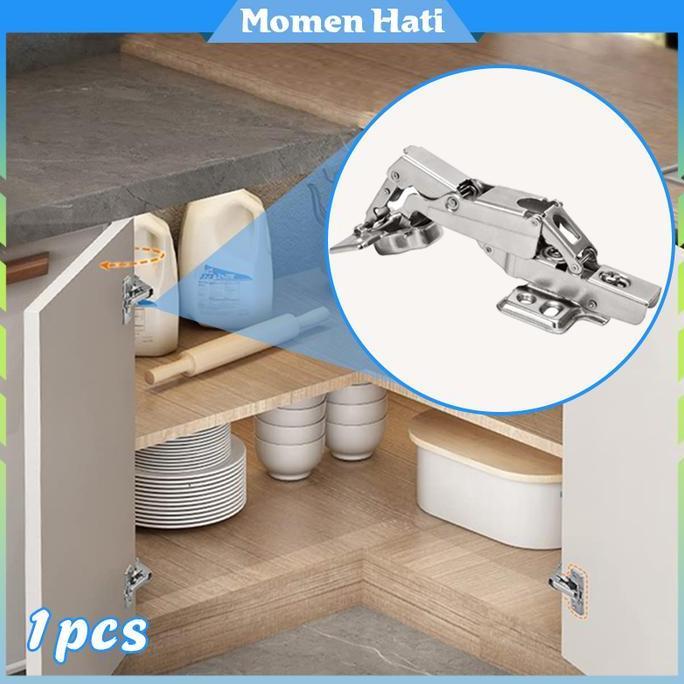 FADHANAKO Engsel Buaya Slow Motion Engsel Pintu Slow Motion Otomatis Stainless