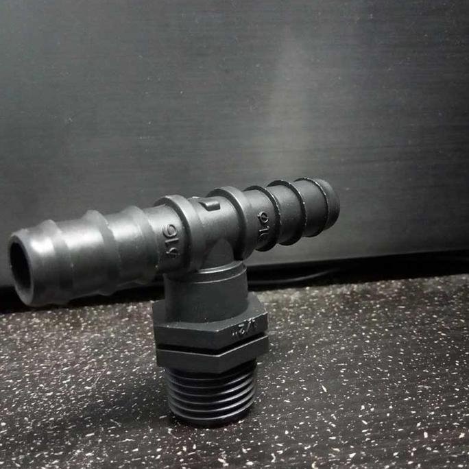 RAFENU 10pcs/set Konektor Tee / Tee Drat 16mmx1/2"16mm Uniring 25x12mm Dan 25x16mm