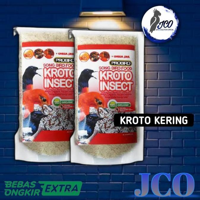 PAKAN BURUNG MURAI KACER KROTO INSECT PAKAN BURUNG KROTO INSECT murah