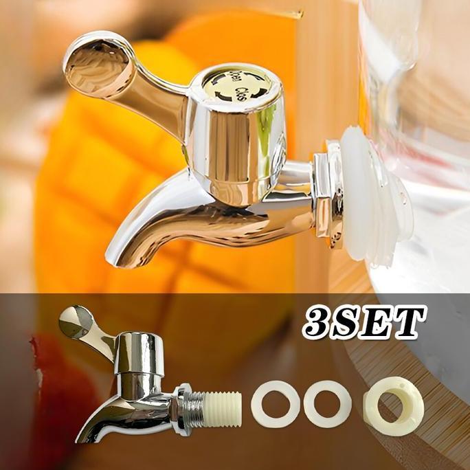 DZAIGIZAGA 3set Kran Keran Air Galon Dispenser / Keran Dispenser Kaca / Keran Pengganti Dispenser Un