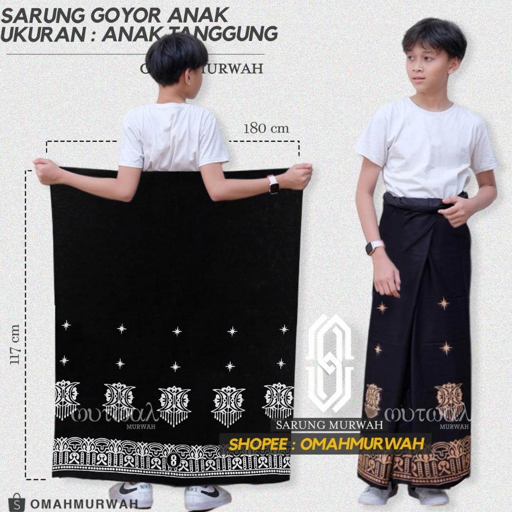 Original Sarung Batik Anak Laki Laki Tk Sd Smp / Sarung Batik Anak / Sarung Anak Laki-Laki / Sarung 