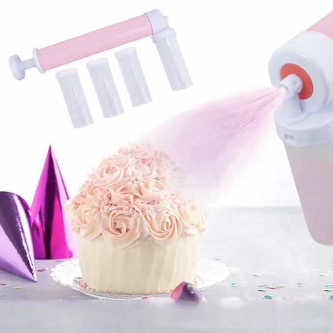 RAFENU Alat Semprotan Dekorasi hias Kue Pastry Cake Airbrush Decorating