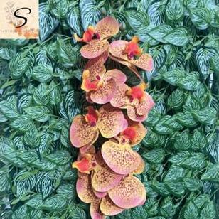 Bunga Anggrek Letex Premium - Bunga Artificial Anggrek Latex - Dekorasi Bunga Anggrek Plastik Latex 