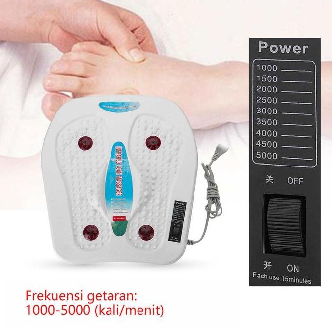 Terapi Kaki Getaran Inframerah Alat Pijat Kaki Elektrik Foot Massager Terlaris