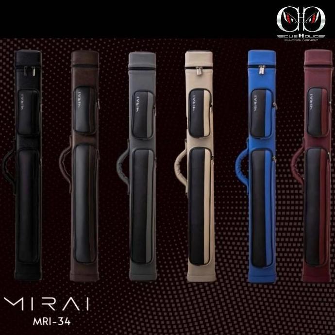 MIRAI Hard Cue Case 3 x 4 / Tas Billiard