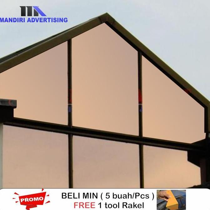 KACA FILM CERMIN / KACA FILM SILVER BRONZE / KACA FILM SILVER COKLAT