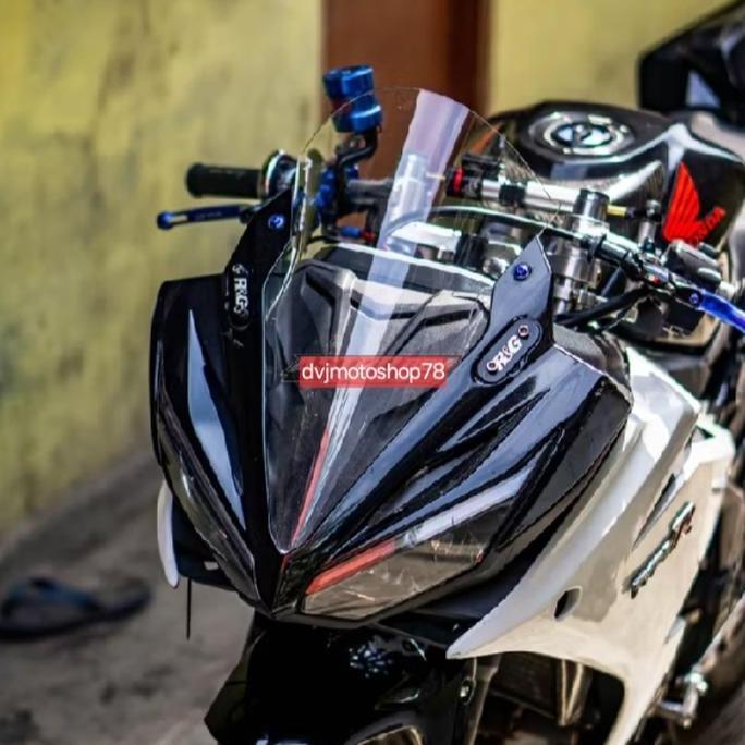 Windshield Cbr150R K45G Visor Cbr150R K45G Jenong Pendek Tebal 3Mili(2016-2018) Baru