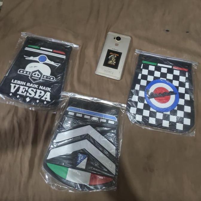 READY STOCK MUDFLAP VESPA EXLUSIVE EXCEL PX SUPER / KEPET AIR SEMUA VESPA