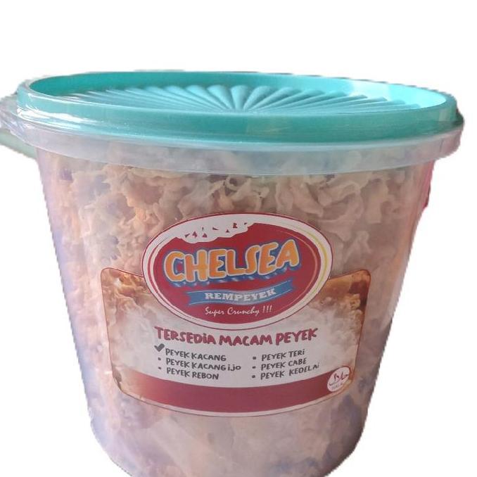 aneka peyek teri/kacang/rebon/cabe Snacks Camilan
