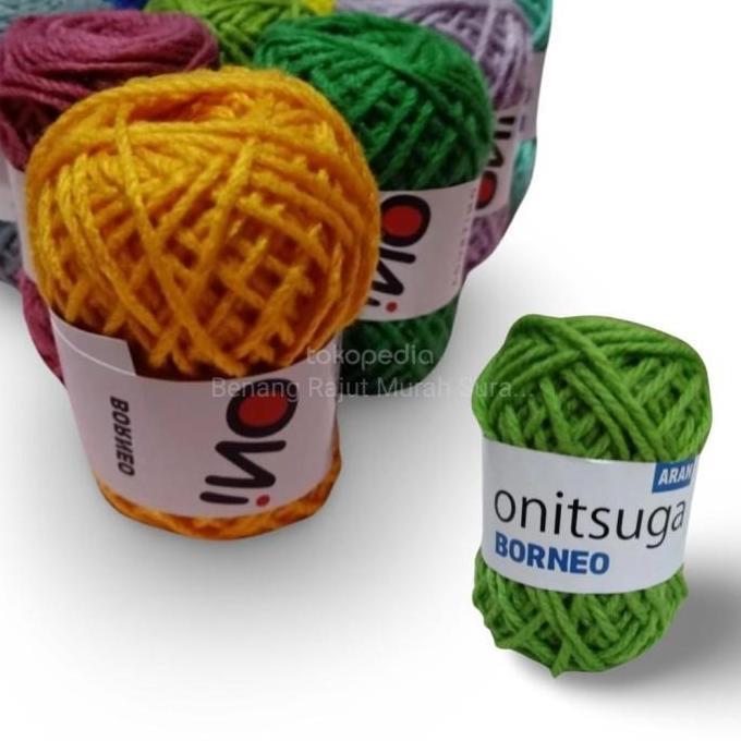 Benang Rajut Akrilik Wol Borneo Onitsuga