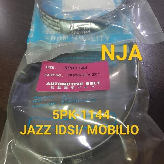 Fan Van V Belt Tali Kipas 5Pk1144 Jazz Idsi Mobilio 5Pk-1144 Ready Stock