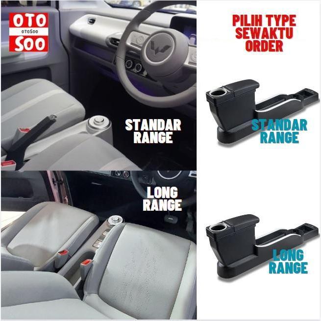 Armrest Wuling Ev Central Channel Storage Box Fast Charging-Console Box Wuling Ev-Sandaran Tangan Wu