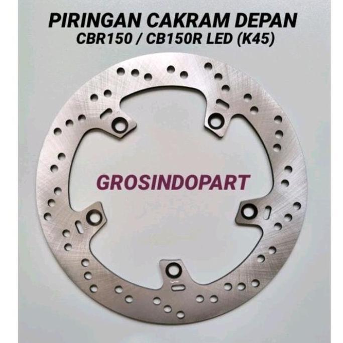 Piringan Cakram Piring Cakram Depan Cbr 150 New Lokal-Cb150R-Cb 150R-Cb 150 R New Led (K45)