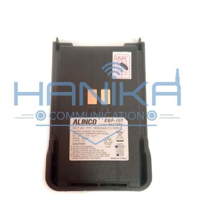 Sale Alinco Ebp-107 Baterai Ht Dj-Crx6 Ori 1800Mah Ebp107 Lithium Battery