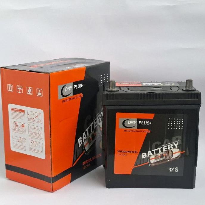 Grosir Aki Mobil Agya, Sirga, Cayla, Mobilio, Brio, Ayla, Dryplus Ns40Zl Mf Accu Kering