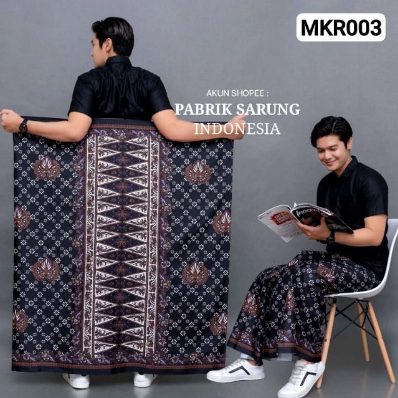 NEW (PABRIK SARUNG) SARUNG BATIK SIDOMUKTI PRIA DEWASA