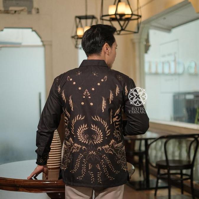 Batik Taksaka Motif PANGESTU Kemeja Batik Lengan Panjang Pendek Batik Elegan