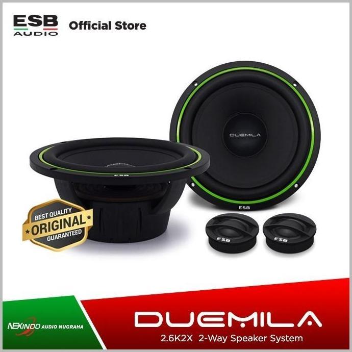 Murah Speaker Split 2 Way Esb Audio 2.6K2Xp (Duemila) 2-Way Speaker System