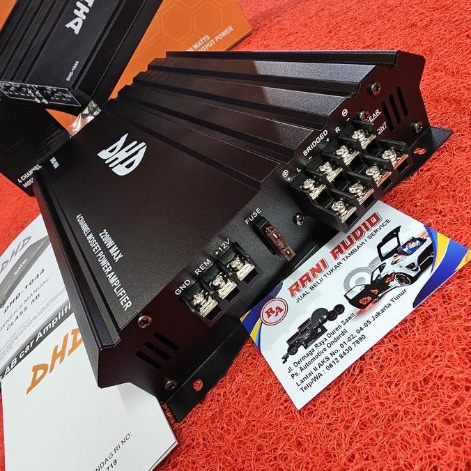 Sale Power Dhd Dhd-1044 Power 4 Channel