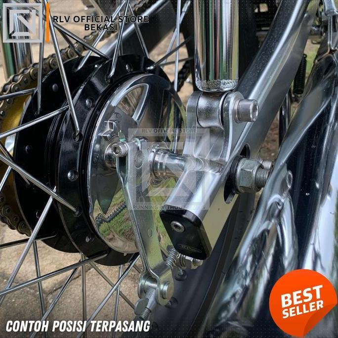 Tutup Tromol Rx King Chrome Panel Tromol Belakang Rx King Chrome Original