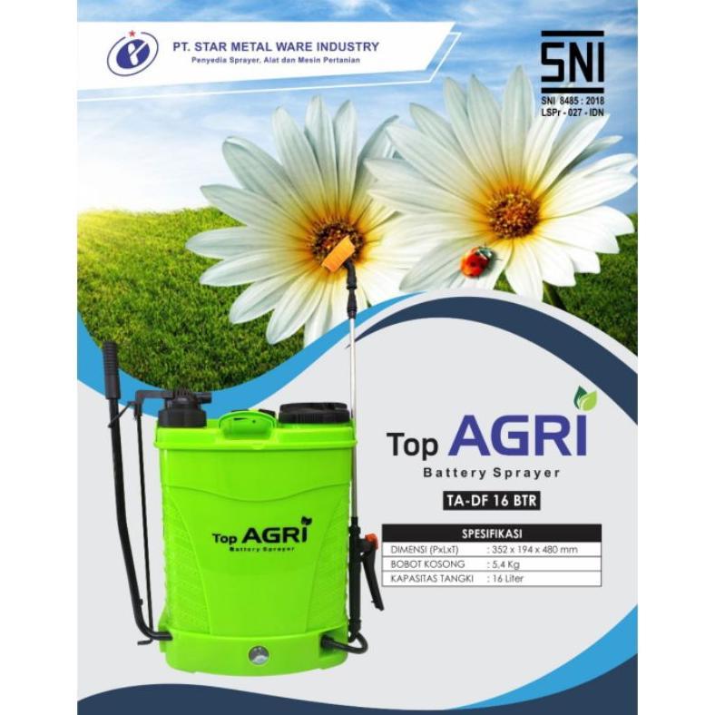 Hand Sprayer Top Agri  2 In 1 16 Liter