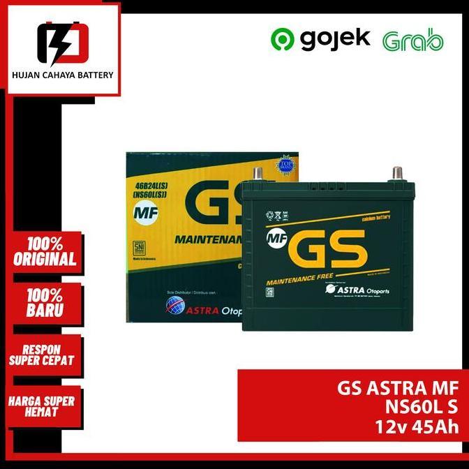 Grosir Aki Mobil Gs-A Mf Ns60Ls/Ns-60-L(S)/Ns 60Ls -Aki Toyota Yaris Series