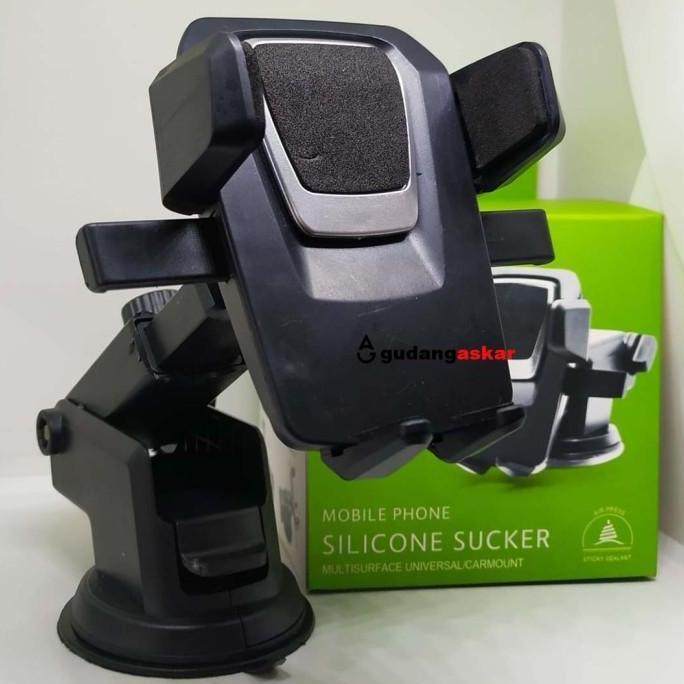 HOLDER DUDUKAN PENYANGGA HP MOBIL TEMPEL ELASTIS