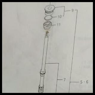 TERLARIS SEAL SHOCK BREAKER SHOCKBREAKER DEPAN SUZUKI CARY FUTURA T120SS 