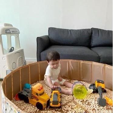 Mainan Anak Kolam Bak Lipat Tempat Bermain Pasir Mandi Bola Portabel