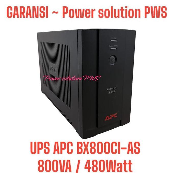 UPS APC BX800CI-AS BX 800 CI-AS Back UPS APC 800VA / 480Watt With Avr Surge protector