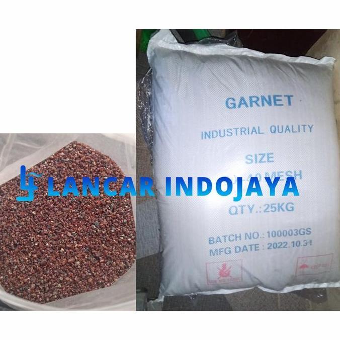 Garnet - Pasir Grant - Pasir Garnet - Garnet Sand - SandBlasting 25kg