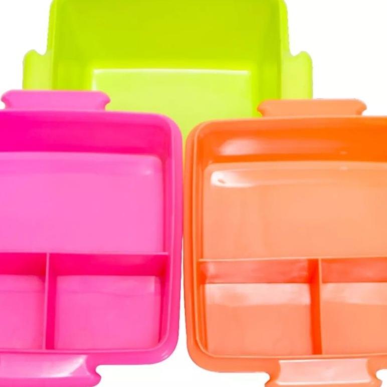 PROMO Marvelashop | Rantang Piknik Jumbo 4 Susun Plastik Tebal