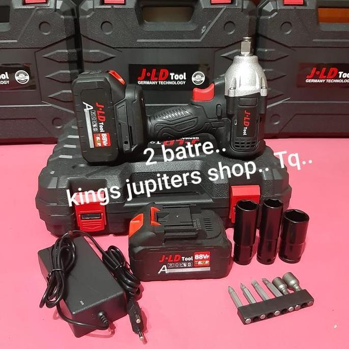 2 Batre Jld Impact Wrench 48S 350Nm Impek Baut