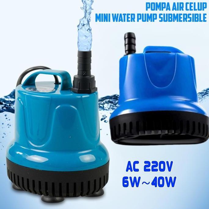 Pompa Celup Sedot Air Kolam Aquarium Kotor Low Watt Mini Water Pump