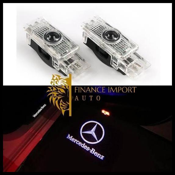TERLARIS LAMPU LED PINTU MOBIL MERCEDES W203 W209 R171 R172 C-CLASS SLK LED CAR 