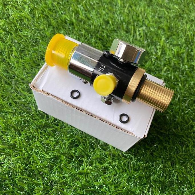 Regulator Knockdown Drat M18 Kepala Stainlis Knockdown Kuningan