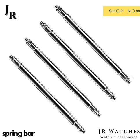 GARANSI Pin Spring bar Strap Tali Jam tangan 12 14 16 18 19 20 21 22 24 26 28 30 mm