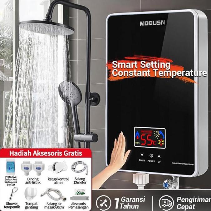 Murah Pemanas Air Listrik Hemat Energi Untuk Kamar Mandi Anda / Water Heater / Pemanas Air Listrik I