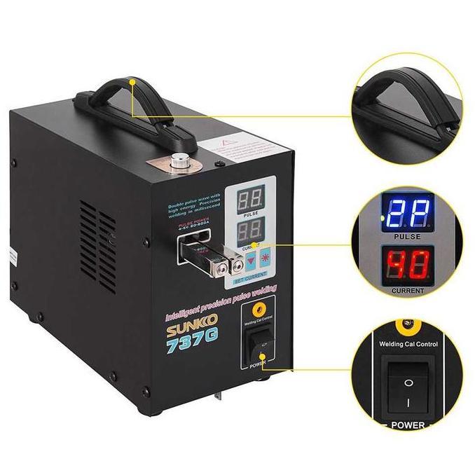 Alat Mesin Las Pulse Spot Welder Welding Machine - 737G