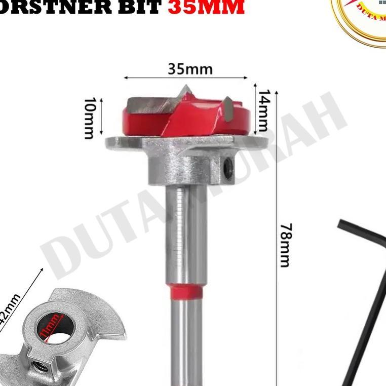 Mata Bor Engsel Sendok 35Mm  Mata Bor Kayu Engsel Forstner Bit