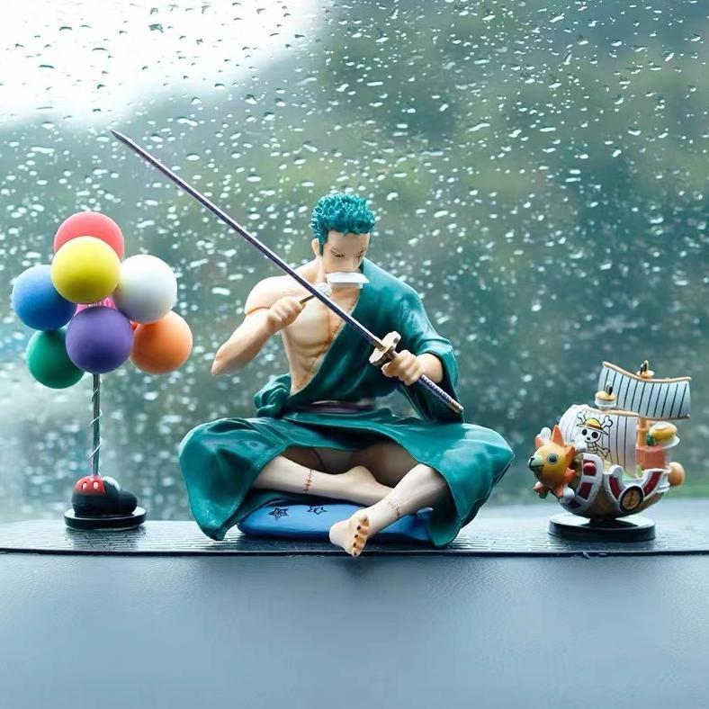 Saless Pajangan Dashboard Mobil Motif One Piece / Aksesoris Dashboard Mobil One Piece / Untuk Pajang