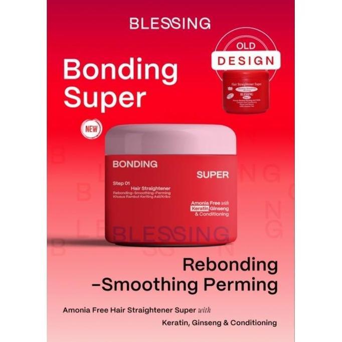 Blessing Hair Straightener Khusus Rambut Kriting Asli/Kribo dapat Digunakan untuk Rebonding, Smoothi