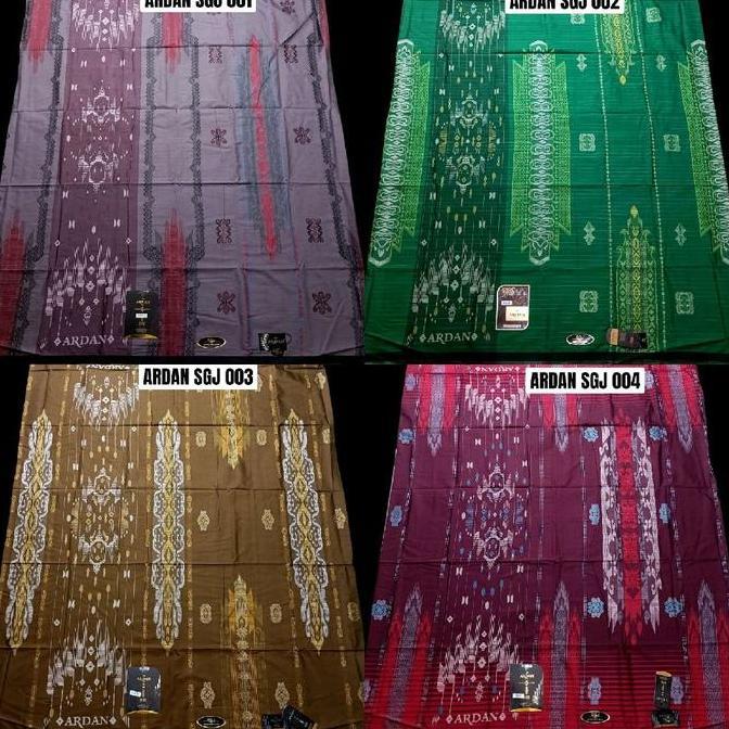 Sarung ARDAN SGJ Songket Jacquard Gold