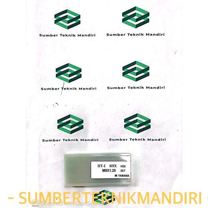 Hand Tap Hss Yamawa M8 X 1.25 Satu Set @3 Pcs / Hand Tap Yamawa